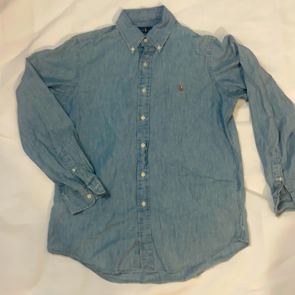 Polo Ralph Lauren long sleeve denim button up M